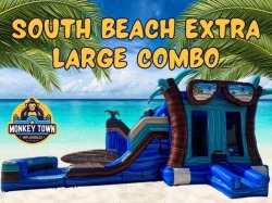 South Beach Extra Large Bounce House W/Slide