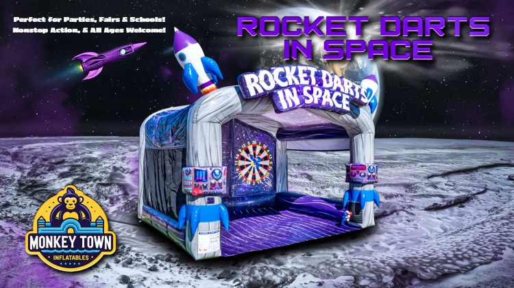 Rocket darts in space